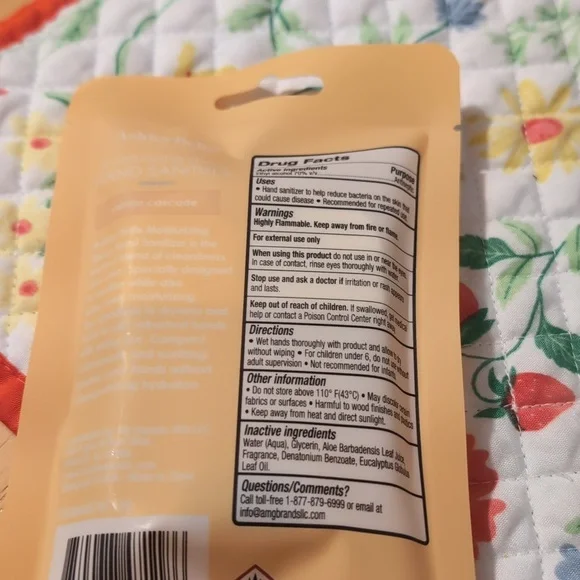 Vanilla Cascade Hand Sanitizer New - Picture 2 of 3